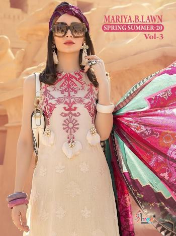 Shree Fab Mariya B Lawn Spring Summer 20 vol 3 Pakistani Suits