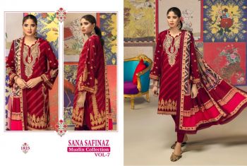 Shree Fab Sana Safinaz Muzlin collection 7 pakistani Suits