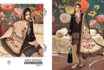 Shree Fab Sana Safinaz Muzlin collection 7 pakistani Suits