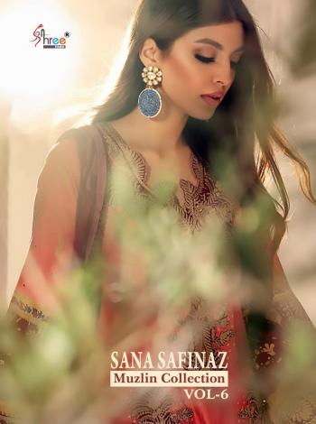 Shree fab Sana Safinaz Muzlin Collection vol 6