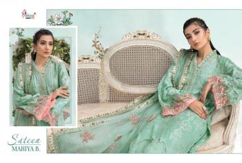 Shree fab Sateen Mariya B Jam Cotton pakistani Suits wholesaler