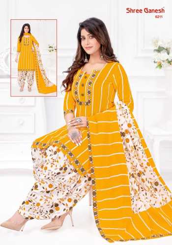 Shree Ganesh Pankhi vol 1 Cotton punjabi Dress Material