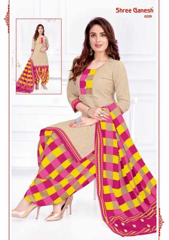 Shree Ganesh Pankhi vol 1 Cotton punjabi Dress Material