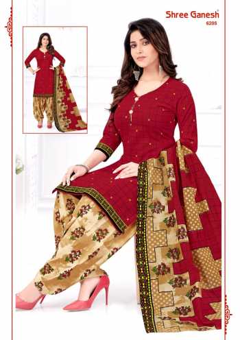 Shree Ganesh Pankhi vol 1 Cotton punjabi Dress Material