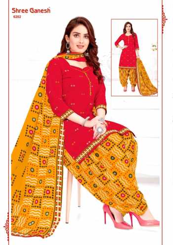 Shree Ganesh Pankhi vol 1 Cotton punjabi Dress Material