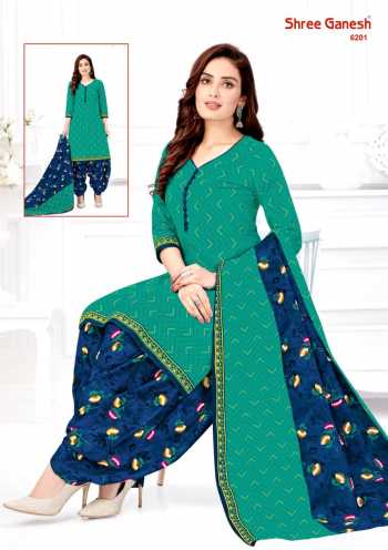 Shree Ganesh Pankhi vol 1 Cotton punjabi Dress Material