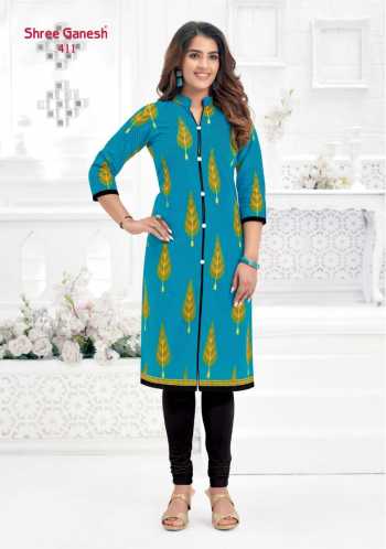 Shree ganesh Prachi vol 4 Cotton kurtis wholesaler