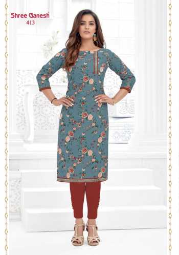 Shree ganesh Prachi vol 4 Cotton kurtis wholesaler