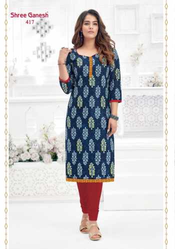 Shree ganesh Prachi vol 4 Cotton kurtis wholesaler