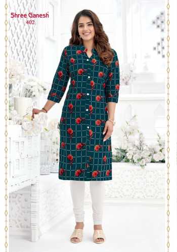 Shree ganesh Prachi vol 4 Cotton kurtis wholesaler