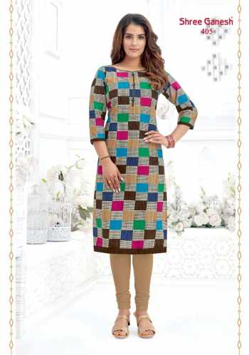 Shree ganesh Prachi vol 4 Cotton kurtis wholesaler