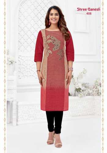 Shree ganesh Prachi vol 4 Cotton kurtis wholesaler