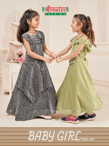 Shree matee Fashion baby girl vol 1 Kids Gown wholesale Price