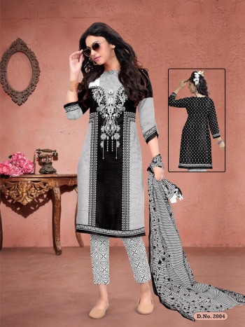 Shree Meenaxi Black Queen Cotton Dress wholesale Price