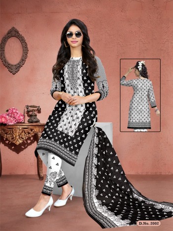 Shree Meenaxi Black Queen Cotton Dress wholesale Price