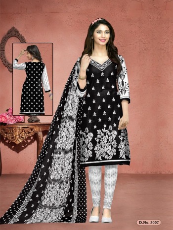 Shree Meenaxi Black Queen Cotton Dress wholesale Price