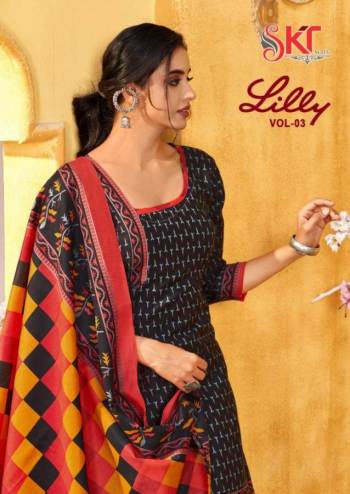 SKT lilly vol 3 Cotton punjabi dress Material