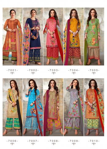 SLT Kashish vol 7 Cotton dress material catalog