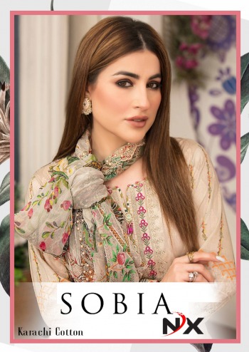 Sobia nx Karachi Cotton pakistani Suits wholesaler