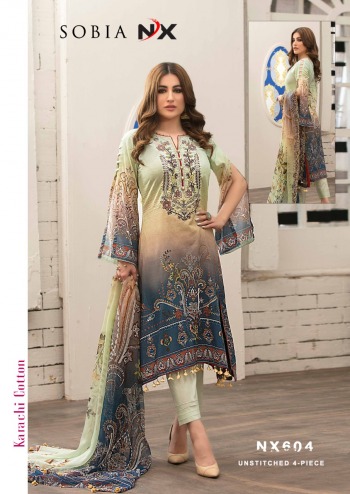 Sobia nx Karachi Cotton pakistani Suits wholesaler