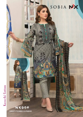 Sobia nx Karachi Cotton pakistani Suits wholesaler