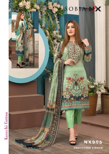 Sobia nx Karachi Cotton pakistani Suits wholesaler