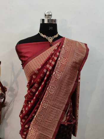 Soft Lichi Silk traditional saree wholesaler