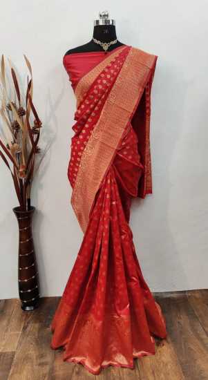 Soft Lichi Silk traditional saree wholesaler