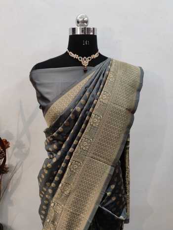 Soft Lichi Silk traditional saree wholesaler