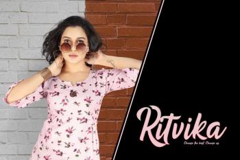 SS Kurtis Ritvika Rayon western top catalog wholesaler