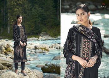 Sudriti Kasuti Pashmina Winter Salwar Kameez wholesaler