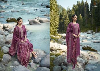 Sudriti Kasuti Pashmina Winter Salwar Kameez wholesaler