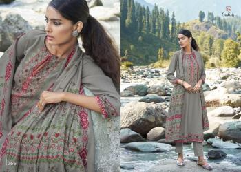 Sudriti Kasuti Pashmina Winter Salwar Kameez wholesaler