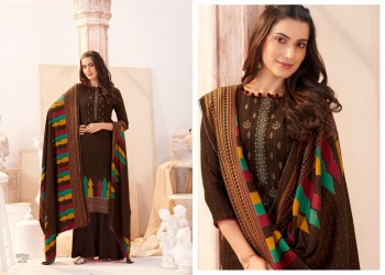 Sumya Bandish Pashmina Winter Salwar kameez wholesaler