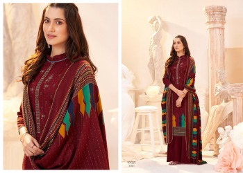 Sumya Bandish Pashmina Winter Salwar kameez wholesaler