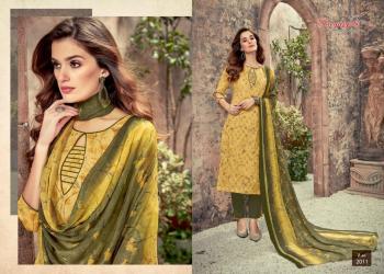 Suryajyoti Aleena vol 2 Satin Cotton Dress wholesale price