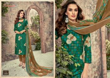 Suryajyoti Aleena vol 2 Satin Cotton Dress wholesale price