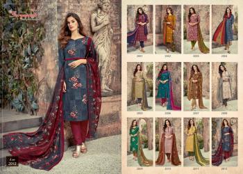 Suryajyoti Aleena vol 2 Satin Cotton Dress wholesale price