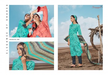 Suryajyoti Fantasy vol 1 Cambric Cotton Dress wholesale price