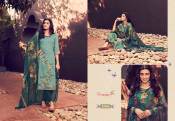 Suryajyoti Naishaa vol 27 satin Cotton Salwar Kameez wholesaler