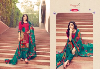 Suryajyoti Naishaa vol 27 satin Cotton Salwar Kameez wholesaler