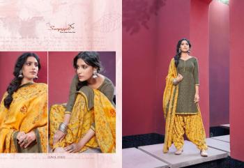 Suryajyoti Pahadi patiyala vol 1 Pashmina Salwar Kameez