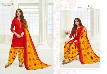 Suryajyoti Patiyala Kudi vol 18 Cotton Punjabi Dress wholesale Price