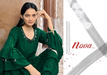 Sweety Nova vol 5 Rayon party wear kurtis wholesaler