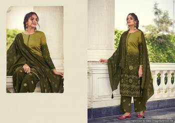 Sweety Soneri Cotton Satin salwar Kameez wholesaler