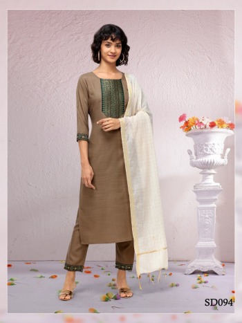 Syasi Fashion Nainvish Ruhani Cotton Suits wholesaler