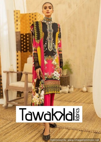 Tawakkal Opuluence Luxury cotton vol 3 pakistani dress