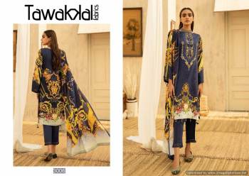 Tawakkal Opuluence Luxury cotton vol 3 pakistani dress