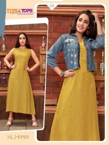 Tips and Tops Mantra vol 2 Party wear kurtis with Koti Wholesaler