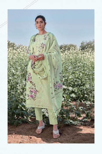 TM Designer Rosebud Linen Salwar Kameez wholesaler